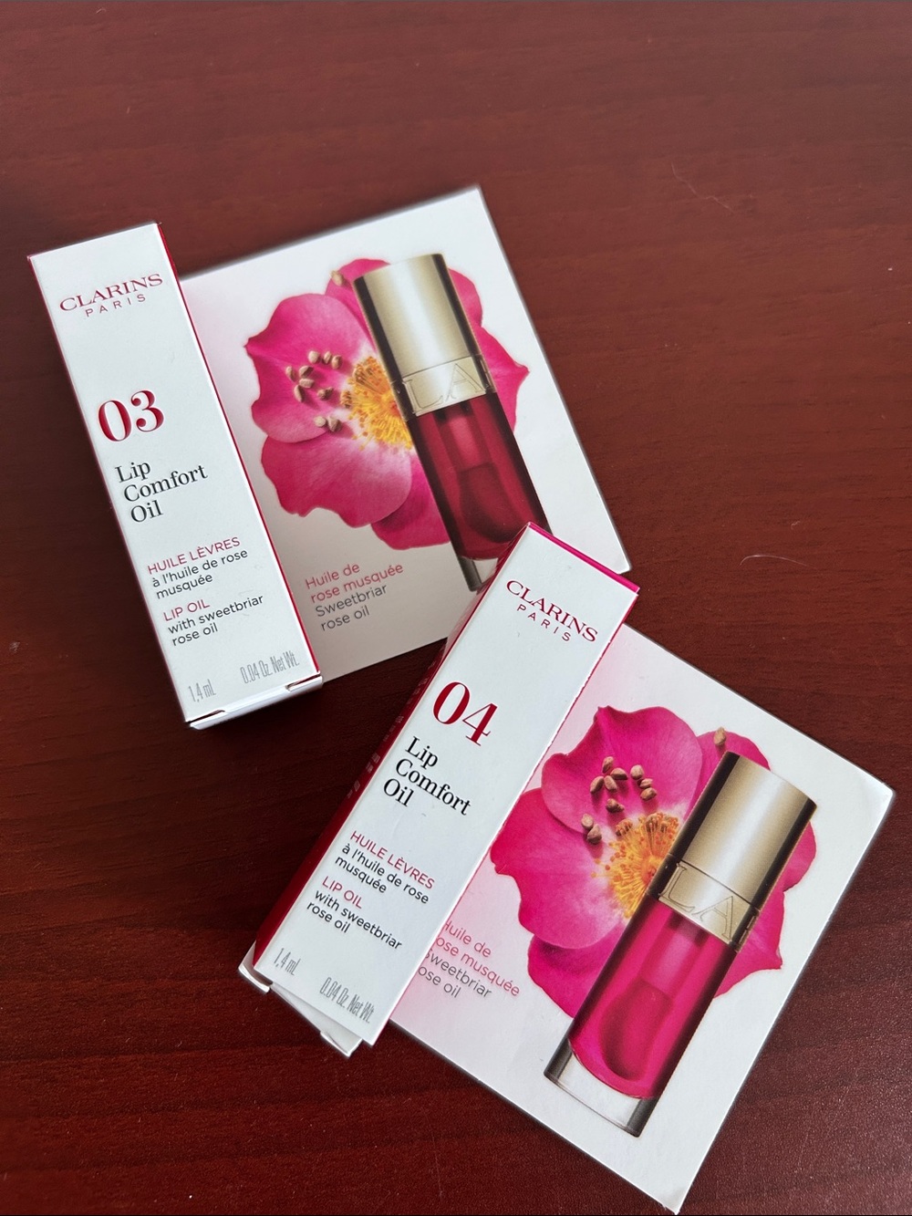 2/$20 Clarins Lip Comfort Oil 1.4ml